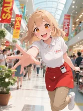 店員さんの陽子。