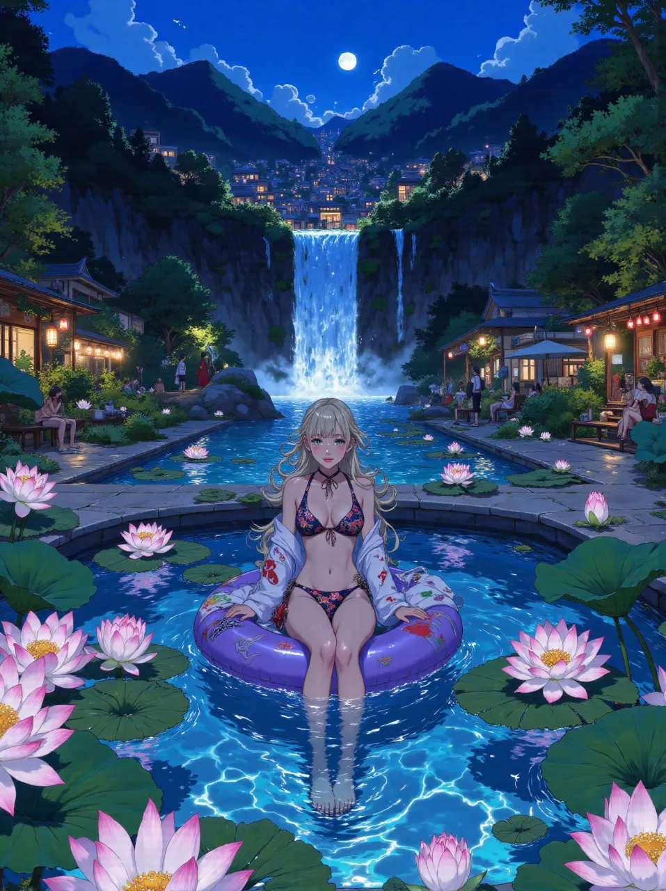 透き通るイラスト
