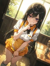 ウェイトレスサイコちゃん — ウェイトレスイラストのAIイラスト|SUPPART