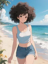 天然パーマ②
