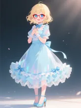 萌え萌えガール♪😆✨ — パステル調イラストのAIイラスト|SUPPART