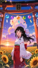 巫女·夏チャレンジ の投稿作品