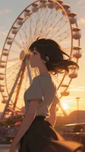 夕暮れロマンチック
