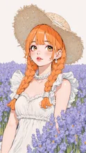 画像生成チャレンジ·ラベンダー畑 の投稿作品