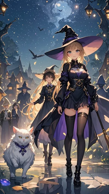 今夜も魔女集会へ赴く