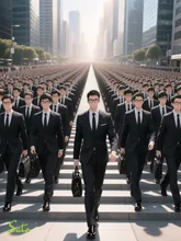 朝の通勤ラッシュ
