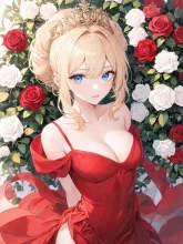 鮮やかな赤