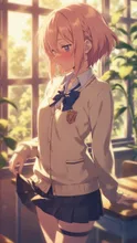放課後の空き教室で。 — 教室イラストのAIイラスト|SUPPART