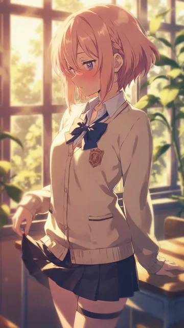 放課後の空き教室で。