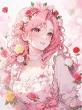 花と希望 — AI art on SUPPART