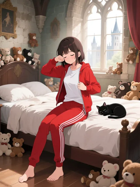 起きなくちゃ……