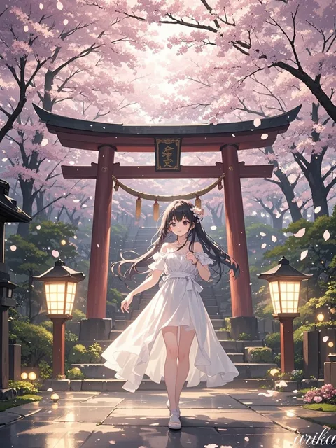 夢桜ノ白