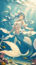 画像生成チャレンジ·人魚 の投稿作品