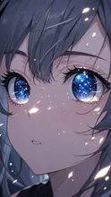 瞳の中の星空