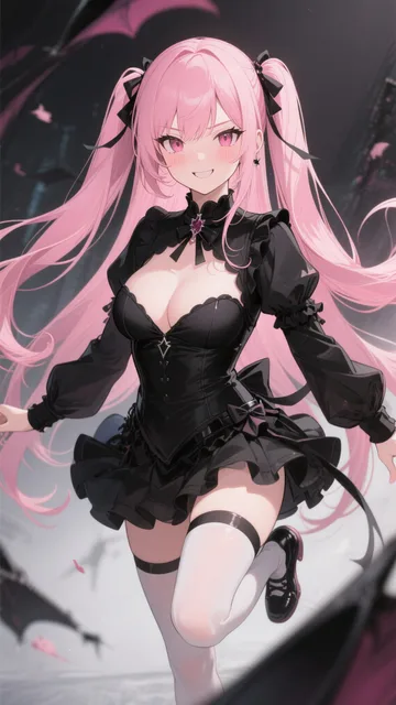ピンク髪娘💕ワタシが可愛いのなんて当たり前でしょ❤️