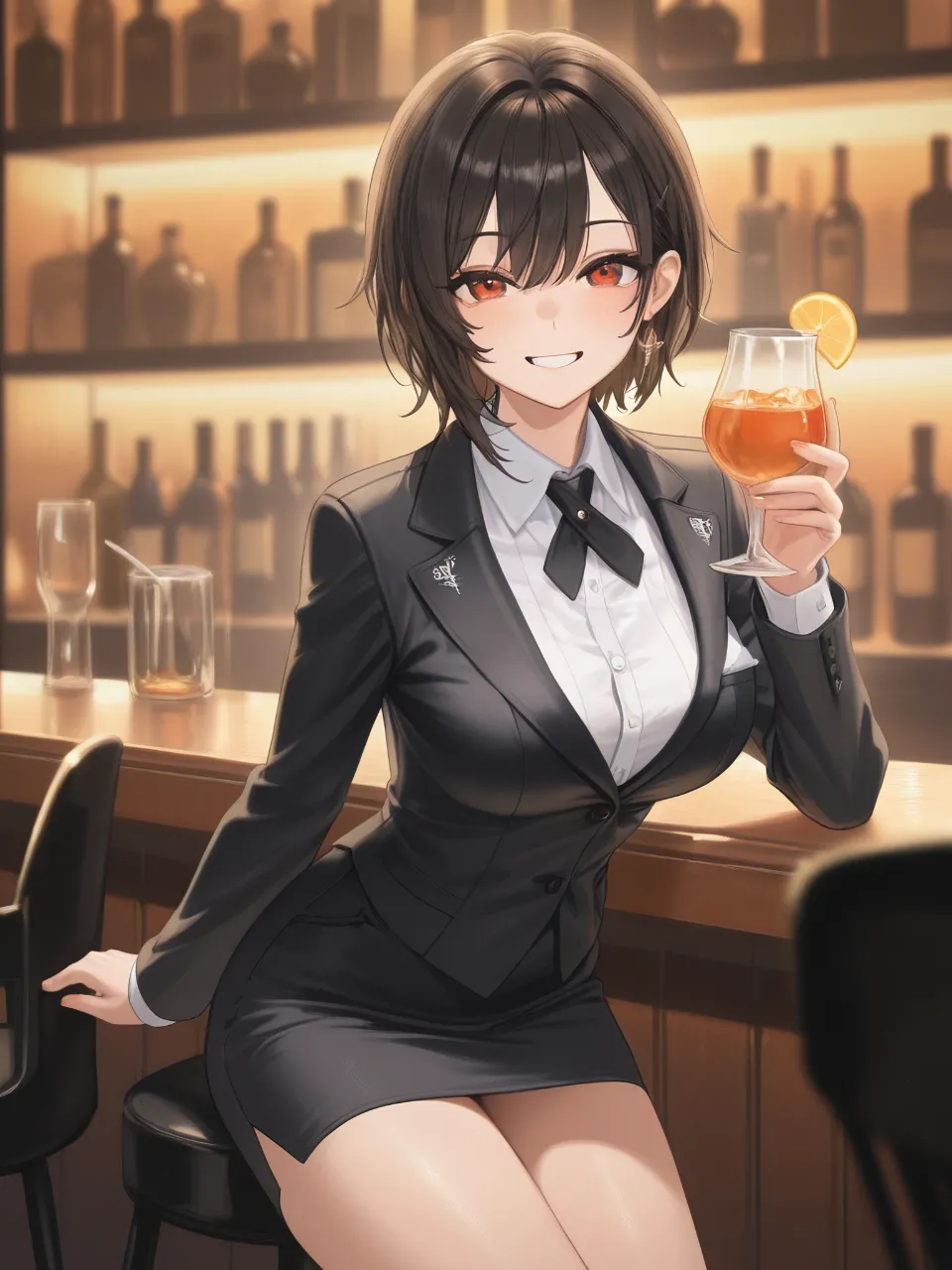 今日は一杯どう? — otaku127さんのAIイラスト