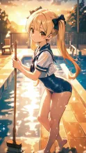 部活の後 — 水着・ビキニのAIイラスト|SUPPART