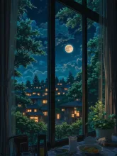 真夜中の心の景色