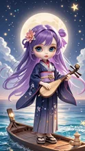 一曲どうですか? — kuppaさんのAIイラスト