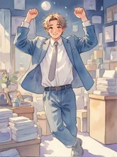 踊ってる？ — たろつまるさんのAIイラスト