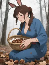 栗拾い·落ちたばかりのいが の投稿作品