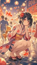 金魚すくい
