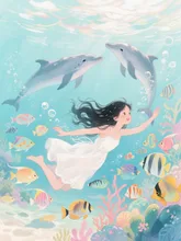 海の中の楽園