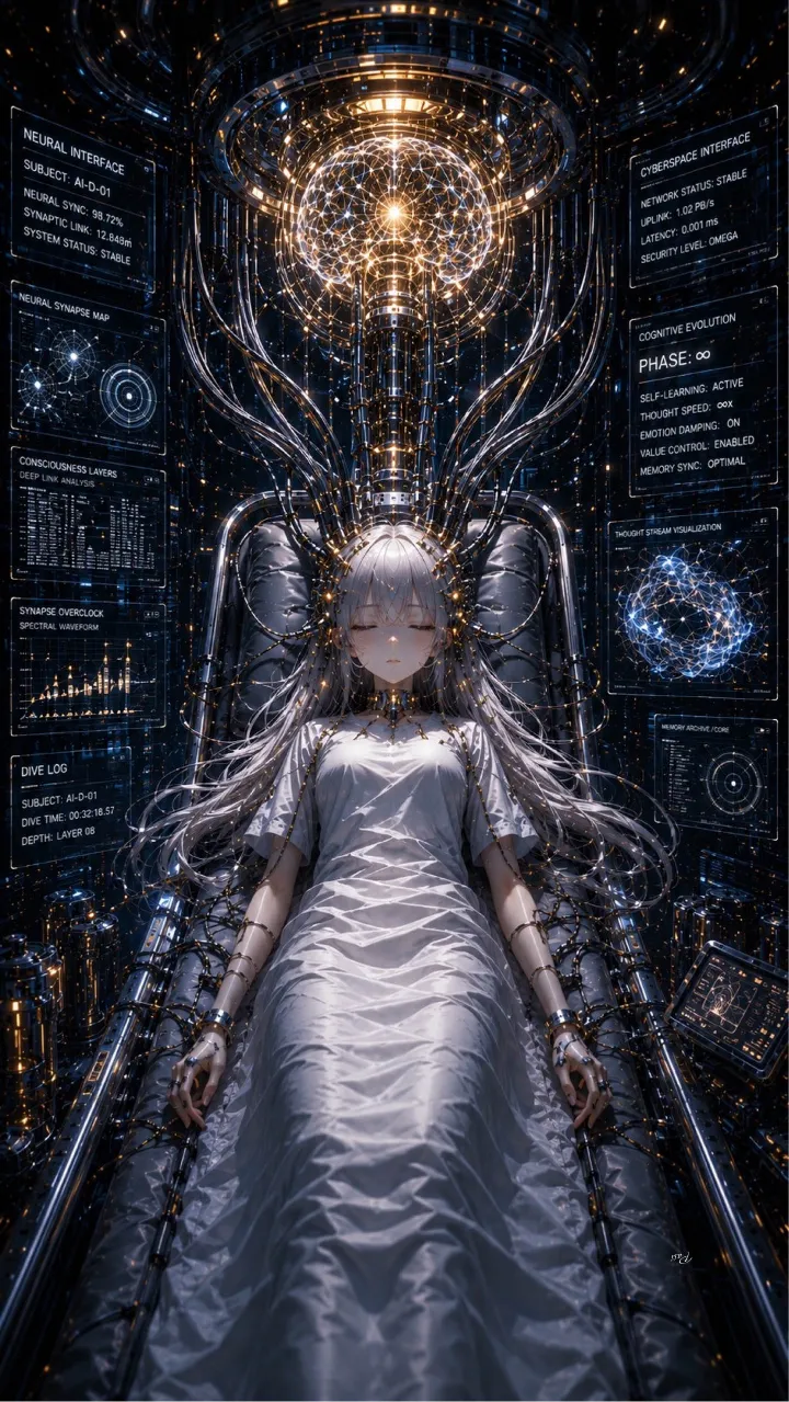 Simulated Psyche Construct — pasiさんのAIイラスト