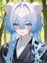君は僕と同じ熊なのかい？ — O₃さんのAIイラスト