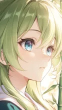 木漏れ日の竹林・姉妹