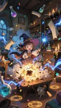小さな魔法使いの修行·チャレンジ の投稿作品