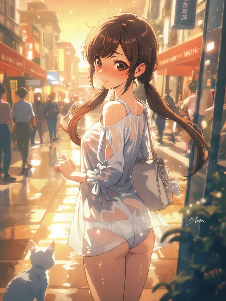 幻月の再光プロ, イラスト, アニメ風