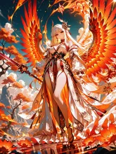 フェニックス·炎の翼を纏う不死鳥 の投稿作品