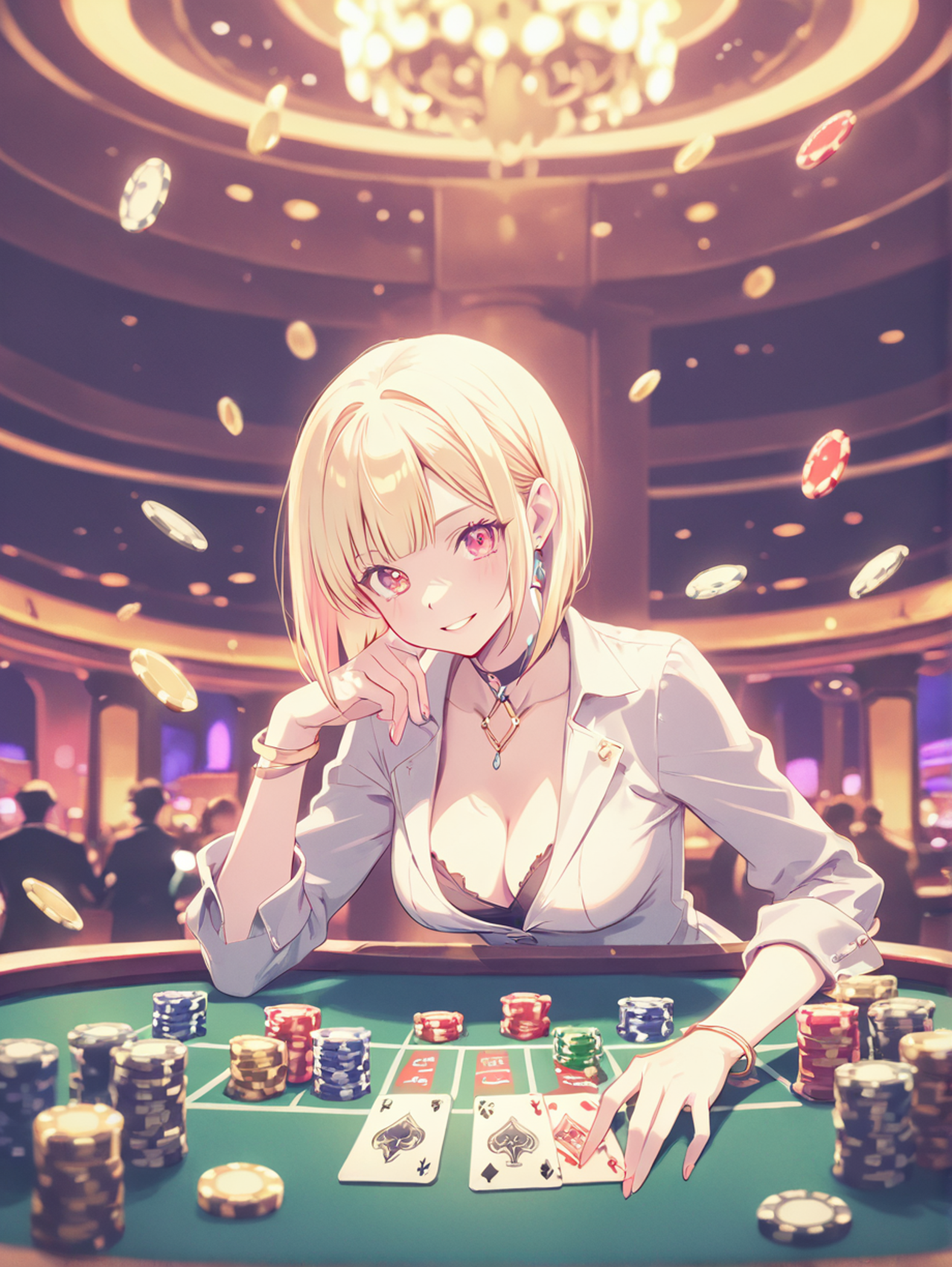 私と勝負する?