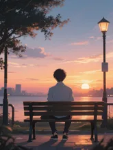 彼女を待つ夕暮れ·今宵チャレンジ の投稿作品