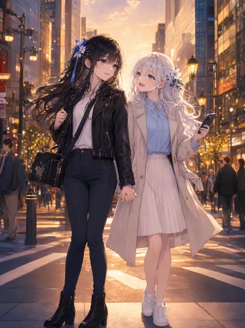 手繋ぎデート♡