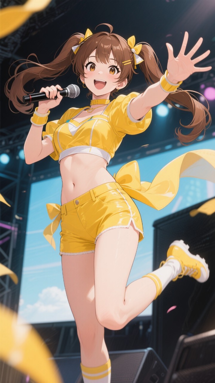 元気系アイドル。