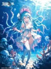 クラゲ娘·ゆらめく深海の秘密 の投稿作品