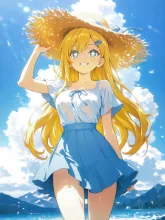入道雲と陽子。