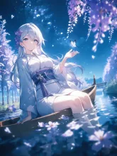 夜空 — 藤イラストのAIイラスト｜SUPPART