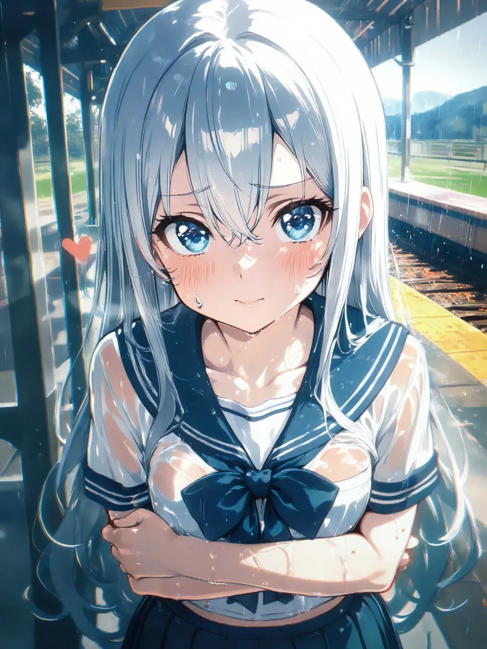 夕立の結衣。