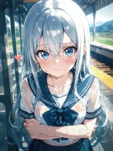 夕立の結衣。