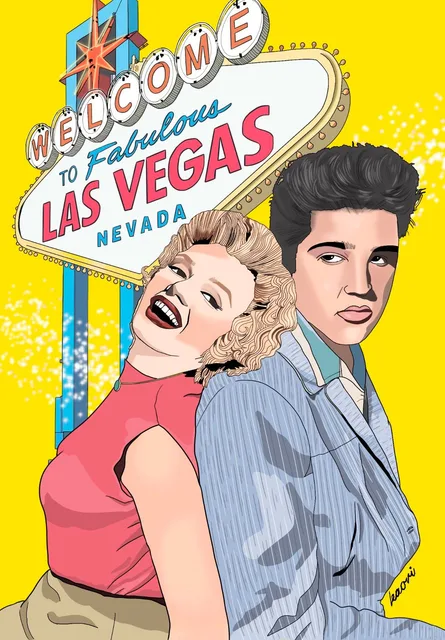 Marilyn Monroe and Elvis Presley