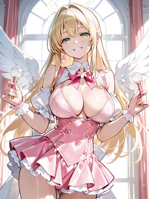 マホウ…ショウジョデース!