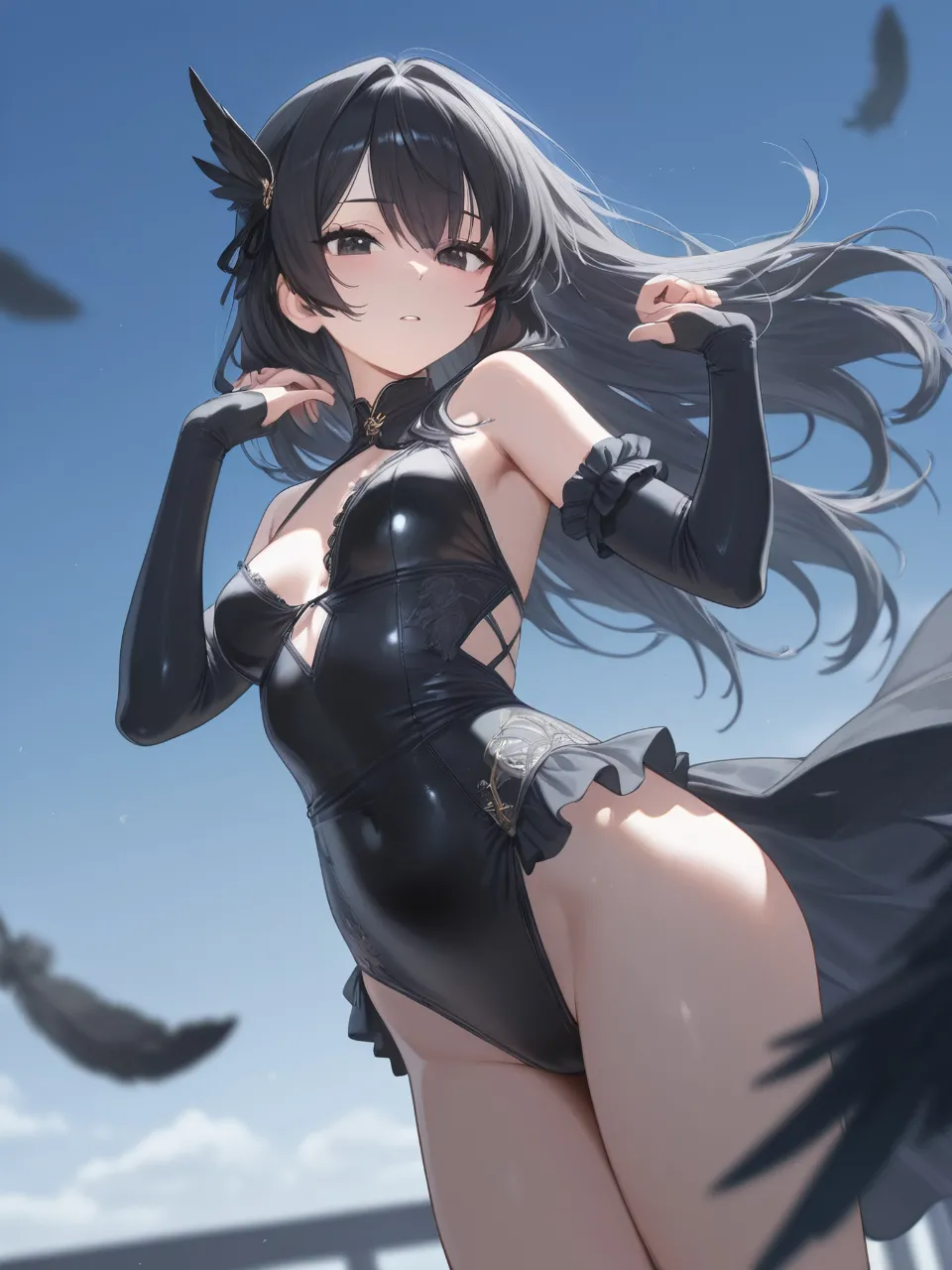 カラス天狗の女の子