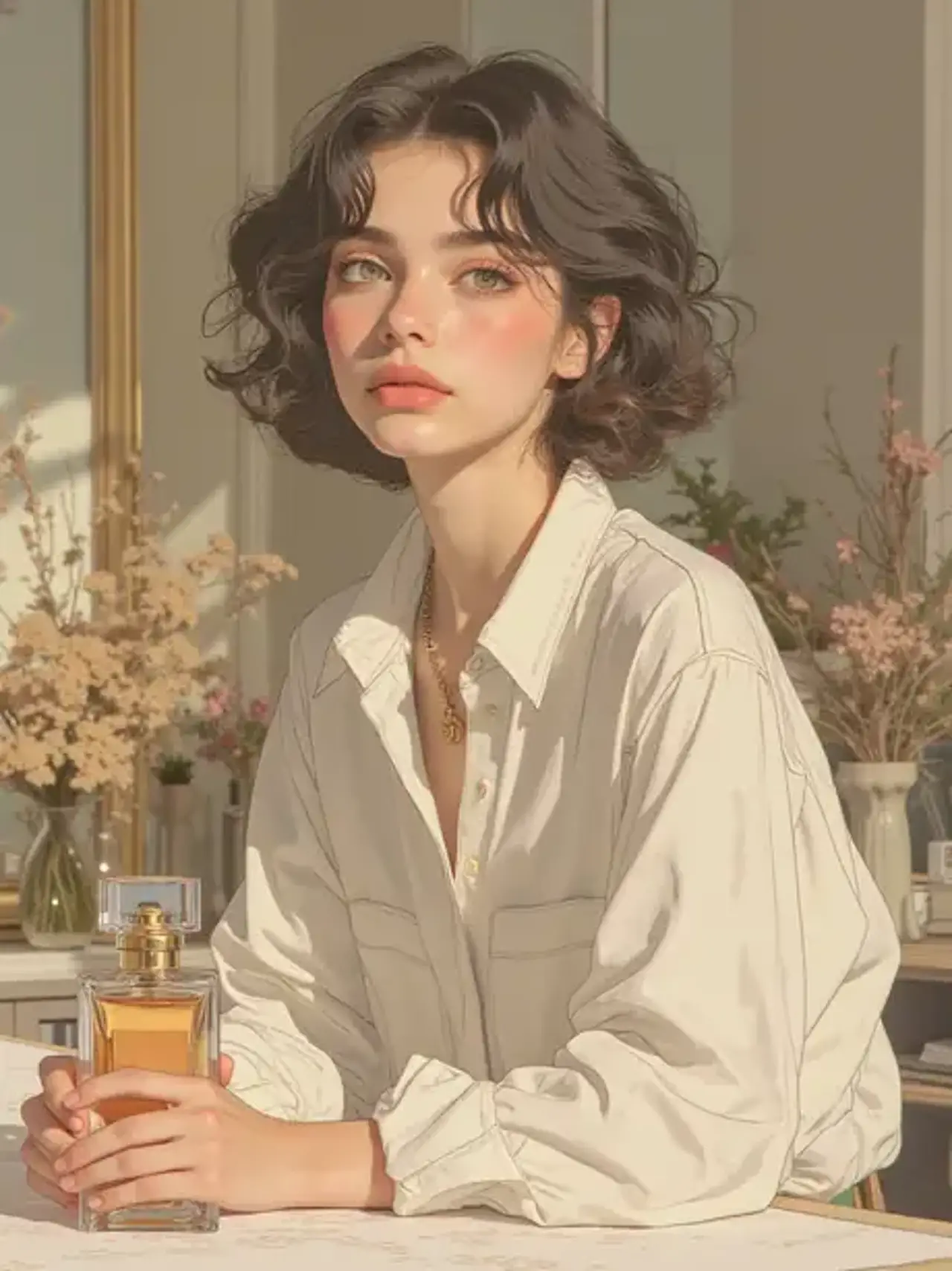 a young girl