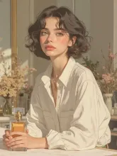 a young girl