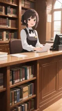 司書のお姉さん