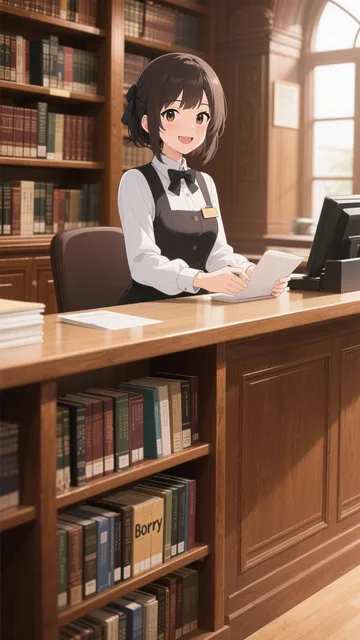 司書のお姉さん