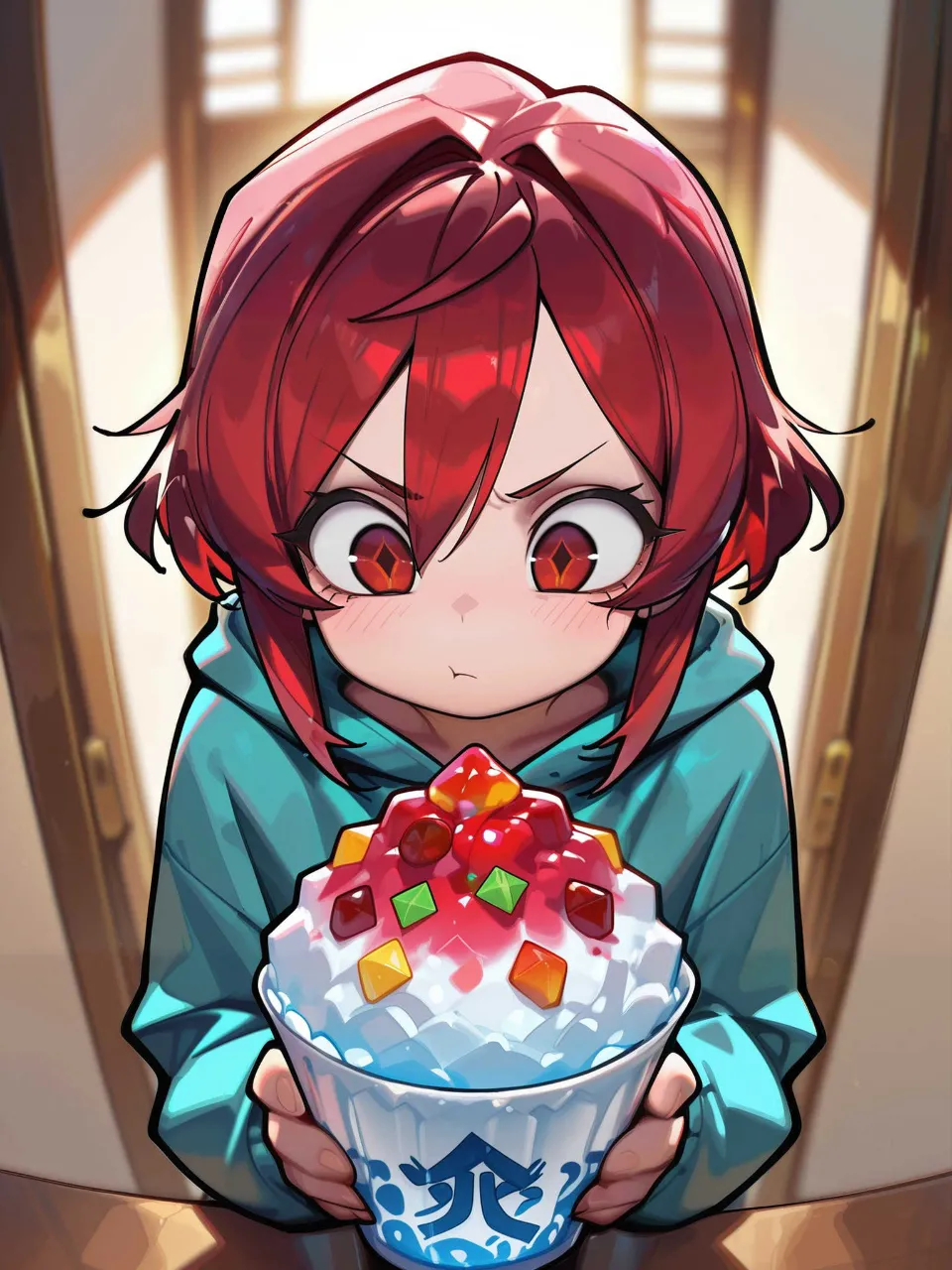 鼻キーンってづるやつ — 妖怪ダルダラさんのAIイラスト